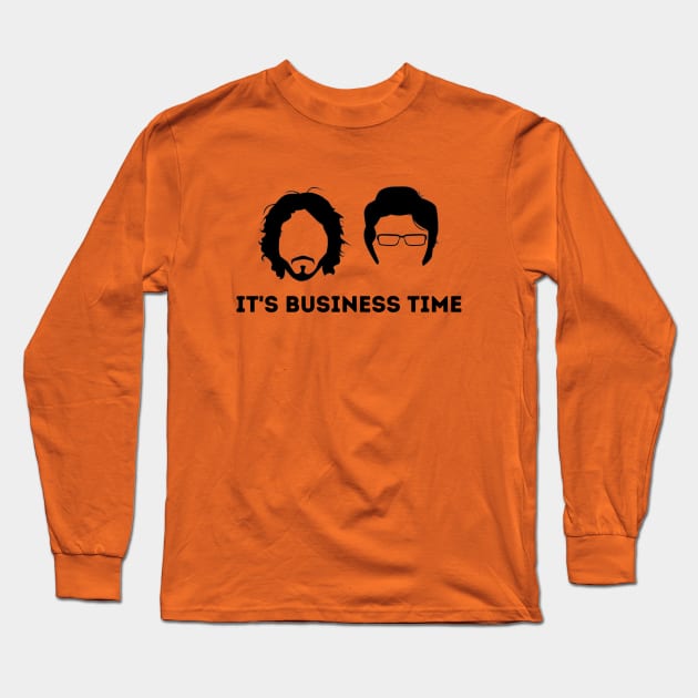 Flight of the Conchords, Business Time Long Sleeve T-Shirt by Teessential